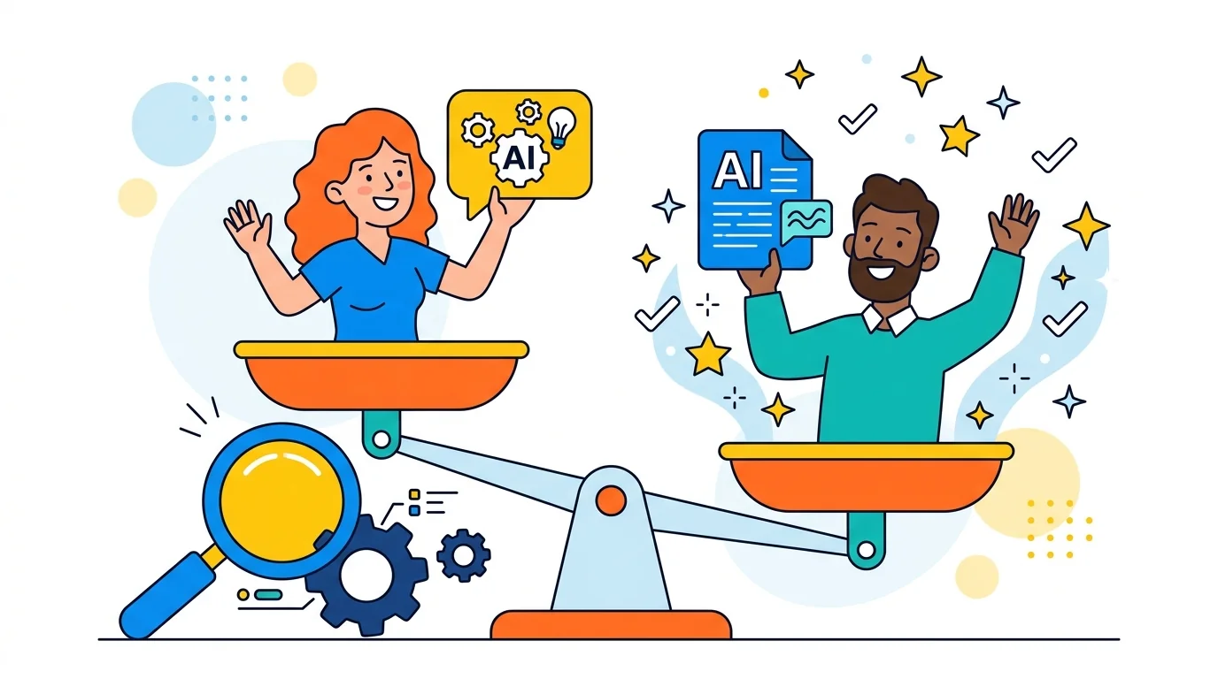 Bold split-screen AI animation tool comparison with neon green and hot pink cards